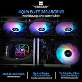 Thermalright Aqua Elite 360 V3 AIO Liquid CPU Cooler 3x 120mm PWM ARGB AM5 view 2