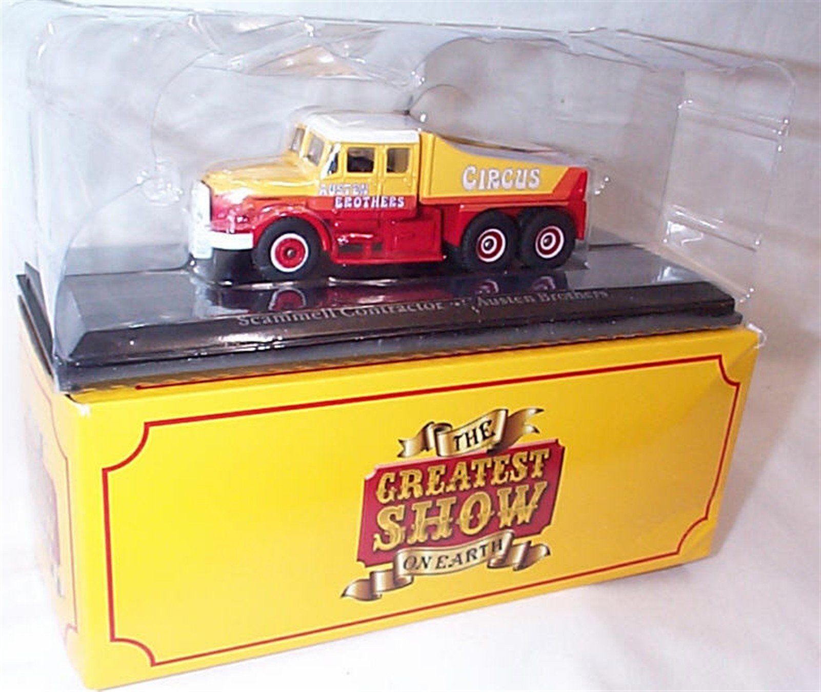 atlas editions the greatest show on earth Scammell Contractor Austin Brothers Circus vehicle 1:76 scale diecast model