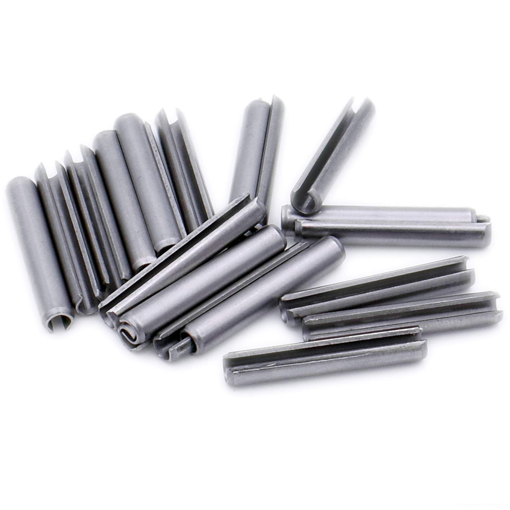 D2.5 (2.5mm x 30mm) Slotted Spring Pin (Heavy) - Stainless Steel (A1) (Pack of 20)