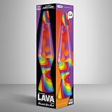 Lava Lamp 14.5" Flowing Colour Original Motion Lamp Orange Purple view 5