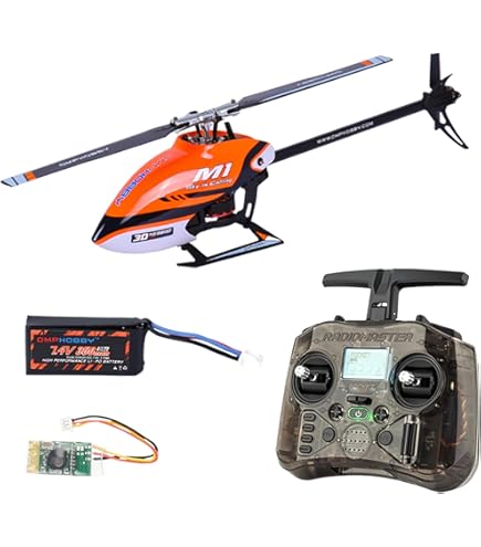 Amazon.com: OMPHOBBY M2 EVO Helicopter Parts OSHM2316O Tail
