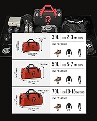 IRON JIA'S Motorcycle Dry Bag - Waterproof Duffle
