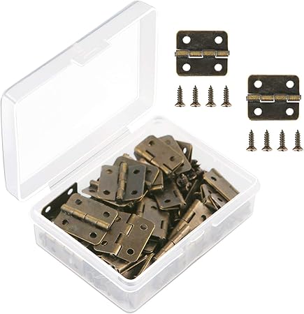 Anjing - Bisagras de Bronce Retro con 200 Tornillos de ...