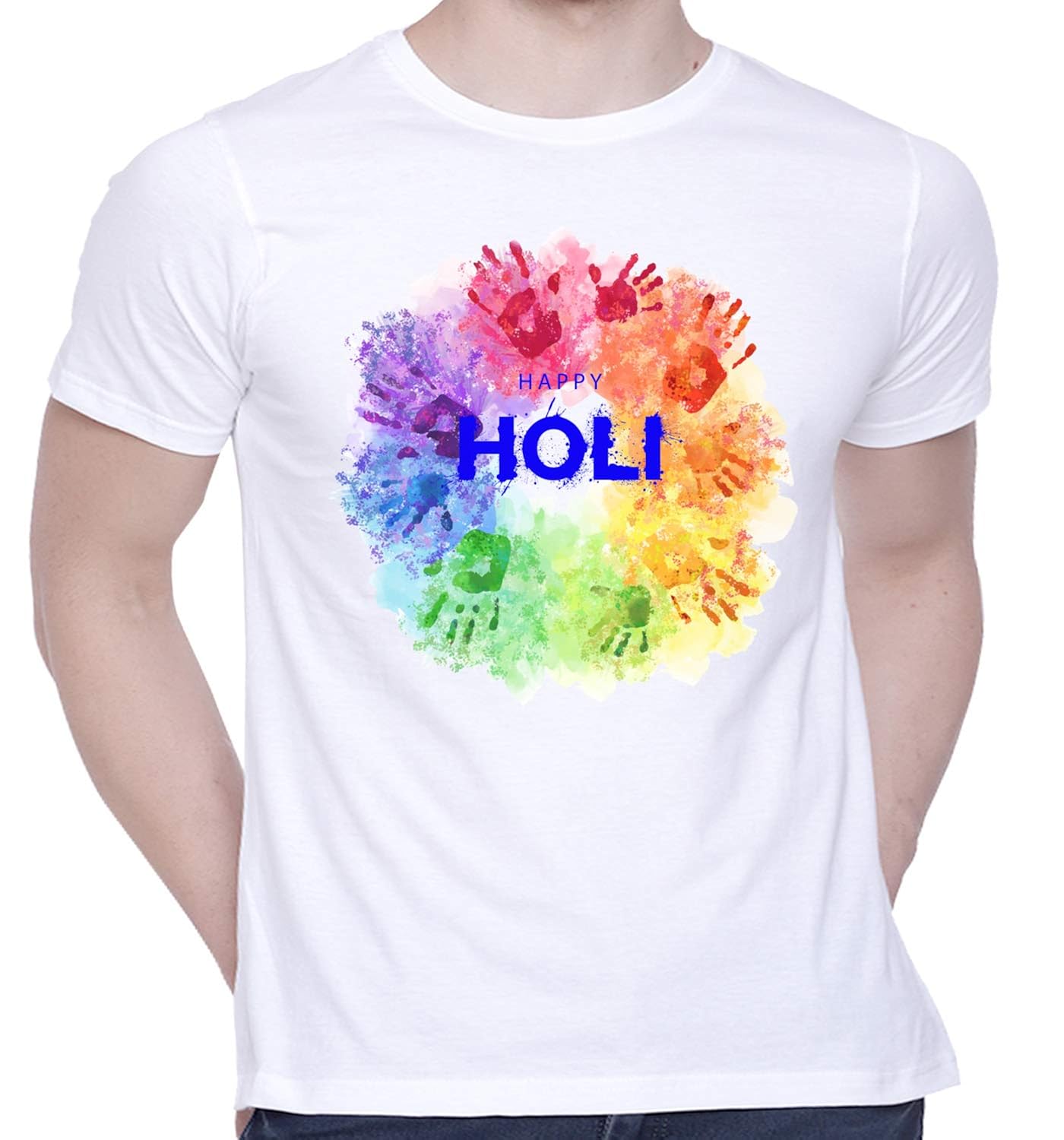 Buy CreativiT Graphic Printed TShirt for Unisex Holi Tshirt Casual