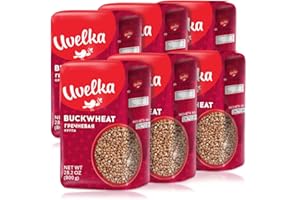 Uvelka Buckwheat Groats 800 Gram, Pack of 6
