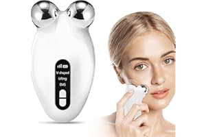 SYEYYDS Microcurrent Facial Device, V-Face Sculpting Tool, Electric Face Massager for Anti Aging Wrinkle Reducer Rejuvenation Spa Instant Face Lift