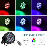 U`King 2 Pack RGB 72W LED Par Can Lights with Remote 7CH 7 Modes view 2