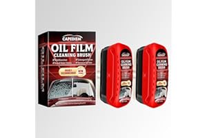 CAPEDIEM 2025 New Automotive Oil Film Cleaning Brush, Car Windshield Cleaner, Glass Oil Film Remover for Car, Glass Cleaning Board, Gelmalls Glass Cleaner, Universal Glass Cleaning Wipe Board (2)