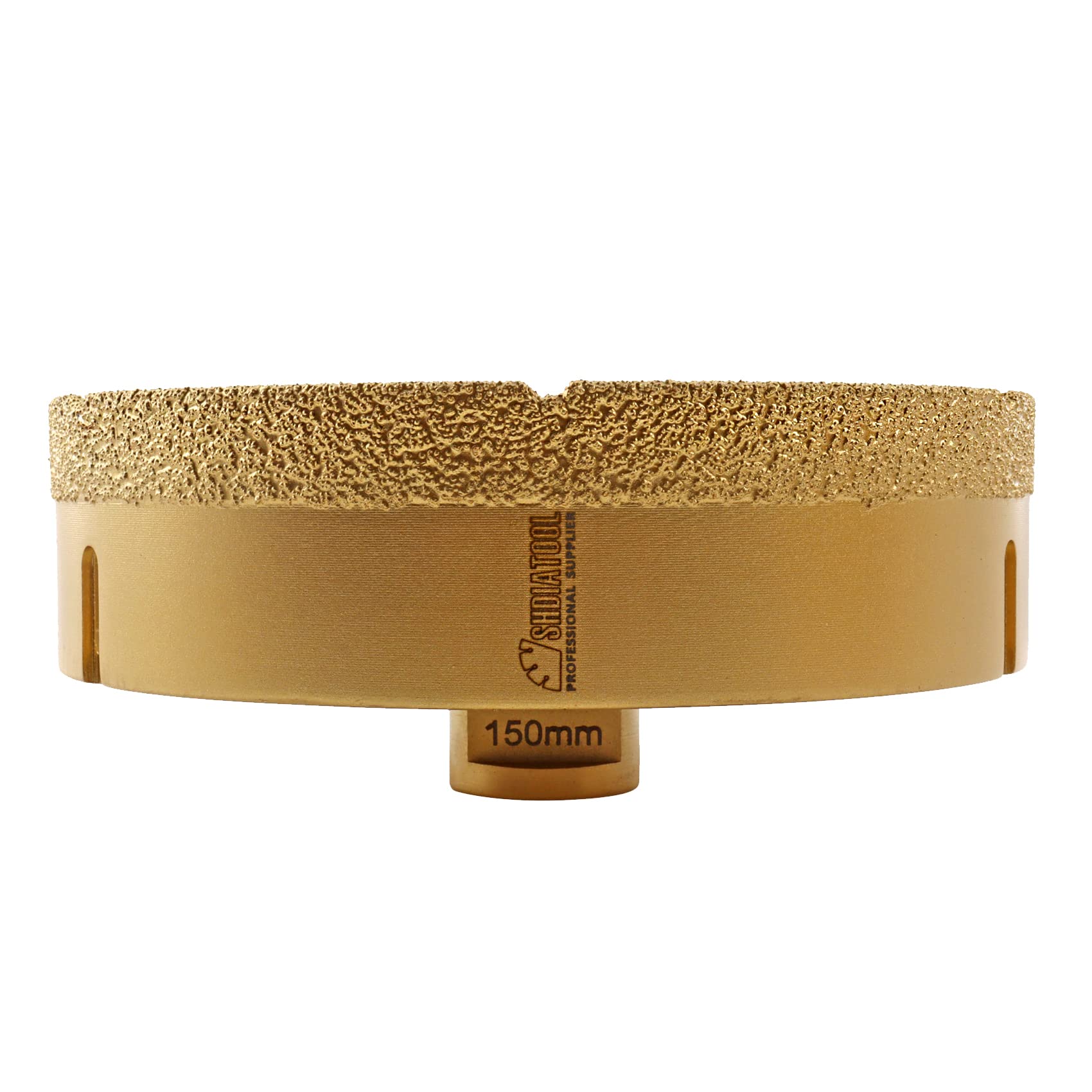 SHDIATOOL Diamond Core Drill Bit,Hole Saw Diameter 150mm Vacuum Brazed for Ceramic Porcelain Tile Concrete Granite Marble Masonry Brick — image 1