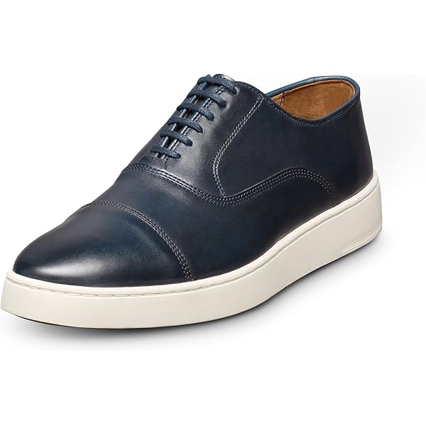 Amazon.com | Allen Edmonds Mens Park Avenue Cap Toe Leather Oxford Dress  SneakerBourbon 7 D | Fashion Sneakers