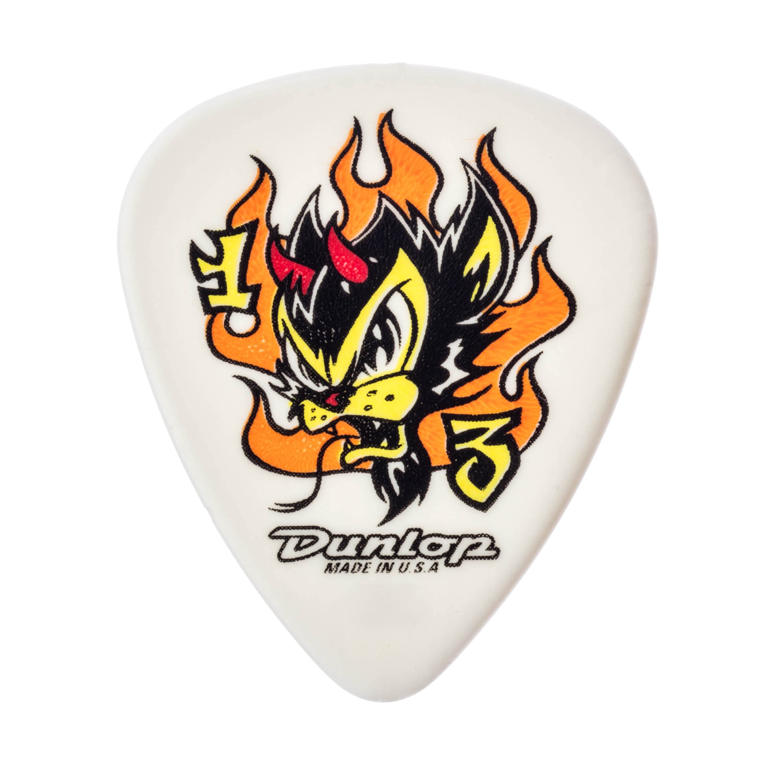 JIM DUNLOP Blackline Original Alan Forbes Pack of 36 Pick Cat White 0.73mm