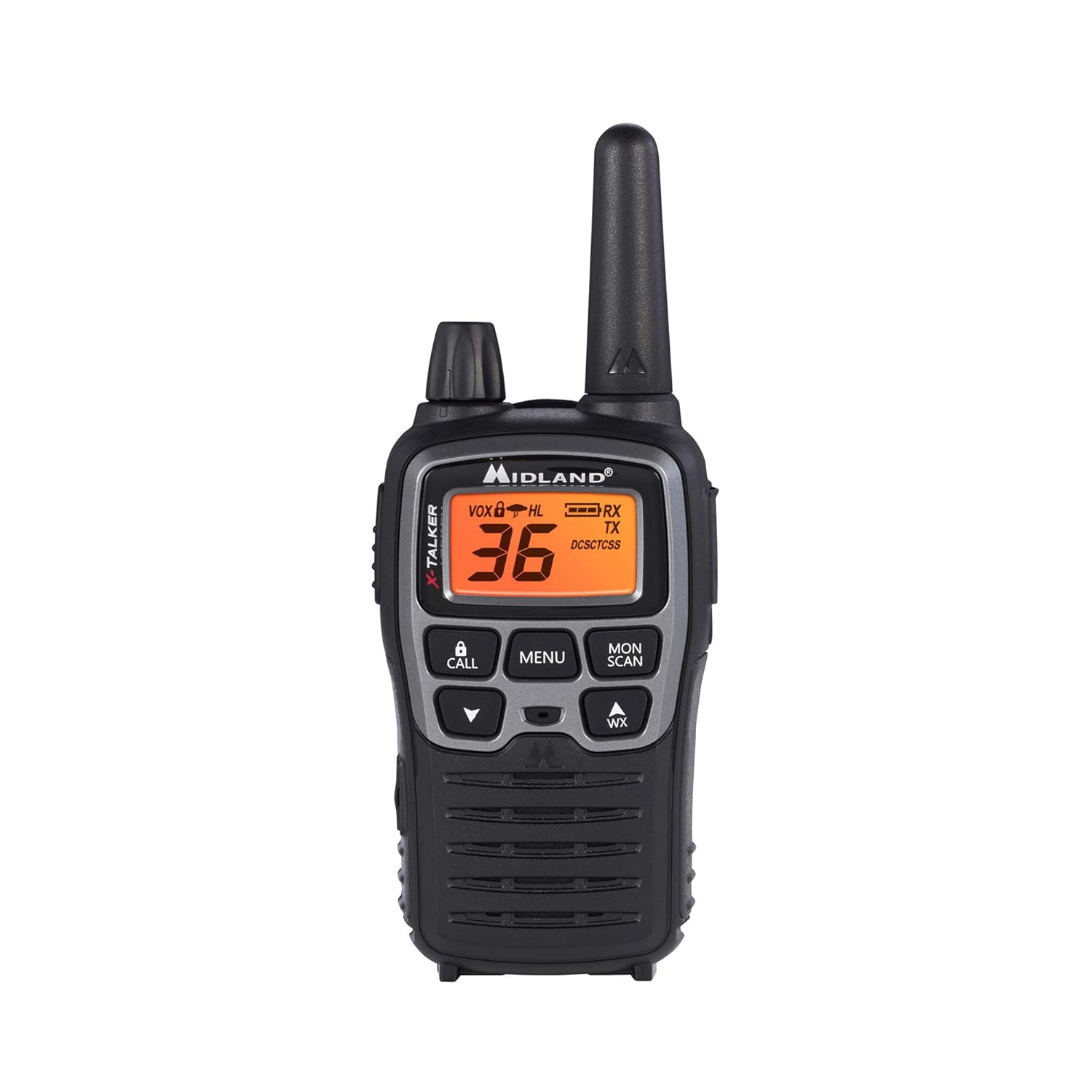 Alert XTALKER T71VP3 36 Channel FRS TwoWay Radio Black/Silver 6 Pack