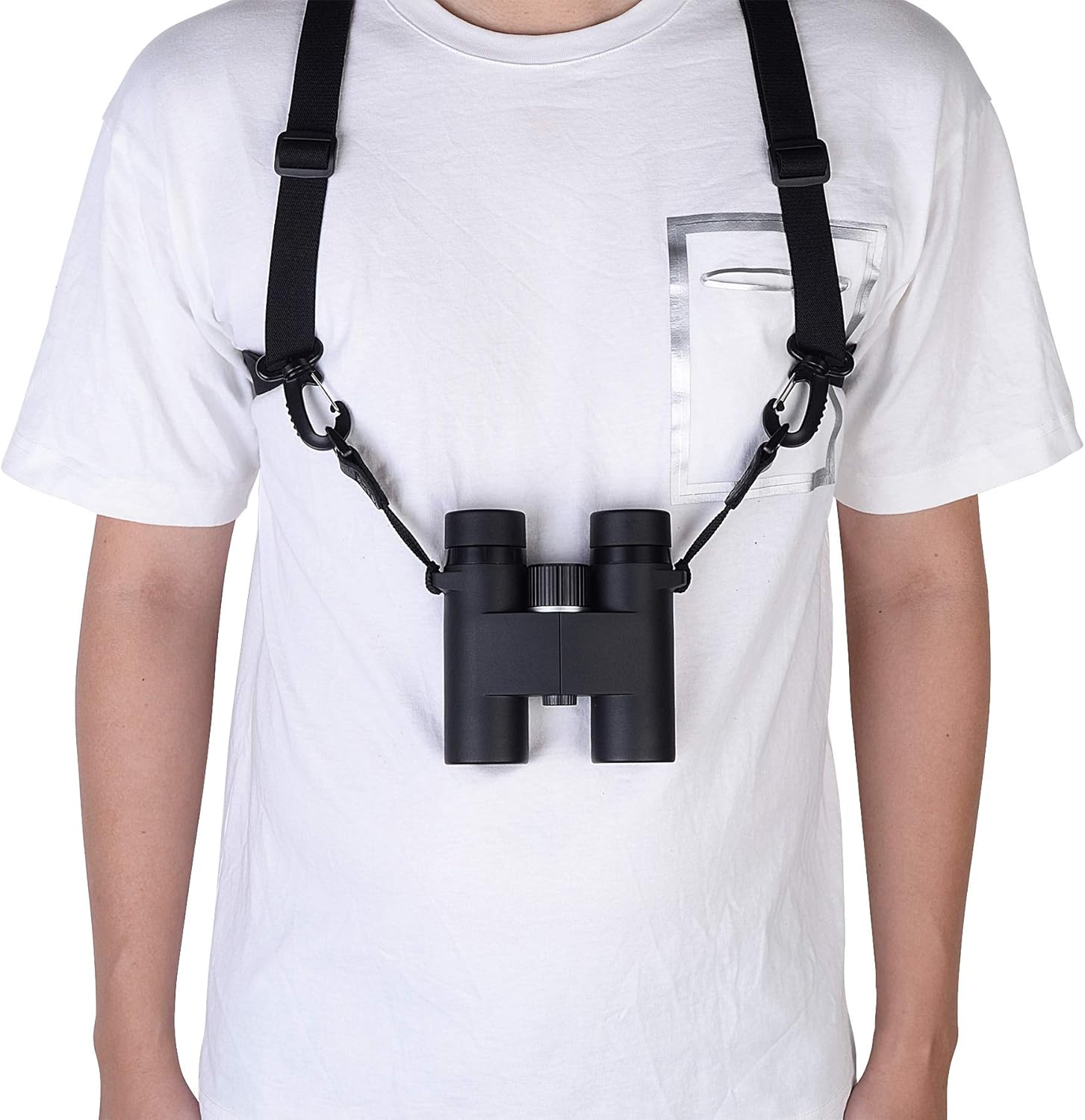 Raiseek Optics Binocular Harness Strap Adjustable Stretchy, Camera