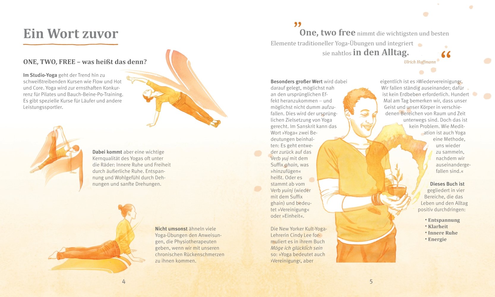 One Two Free Kleine Yogapausen Fur Sofort Und Uberall Gu Mind Soul Einzeltitel Amazon De Hoffmann Ulrich Bucher
