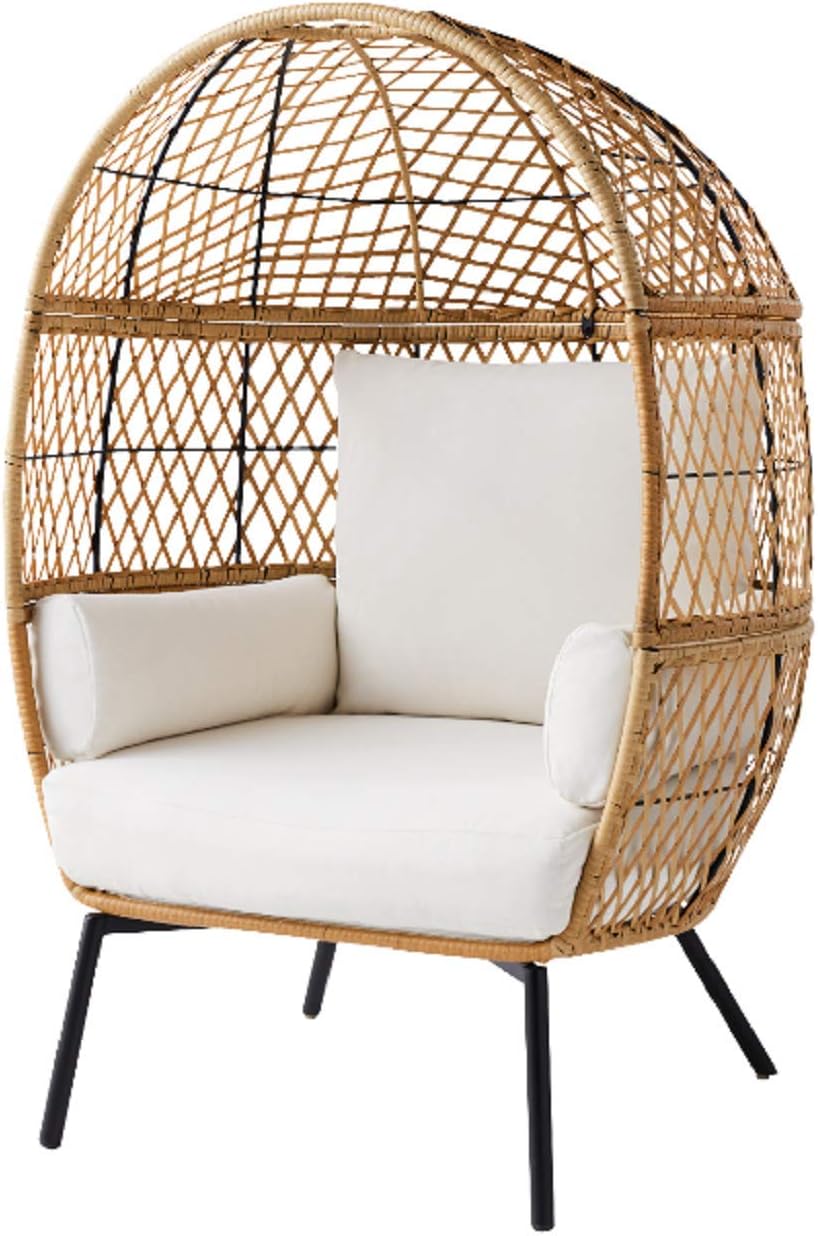 Better Homes Gardens Ventura Stationary Outdoor Egg Chair Patio Furniture Accessories Patio Better Homes Gardens Ventura Stationary Outdoor Egg Chair Patio Furniture Accessories Patio