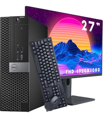 デル Optiplex 3060SFF Win11 Pro＆Office2021 Dell OptiPlex 3060 Desktop Computers Windows 11 Pro Hexa