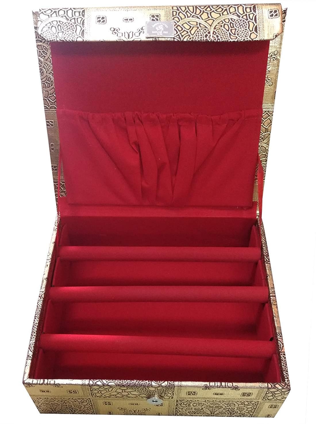 Buy Abiha Rectangle Cardboard Wooden Velvet Jewelry Jewellery Box