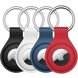 JETech Silicone Case for AirTag 2021 with