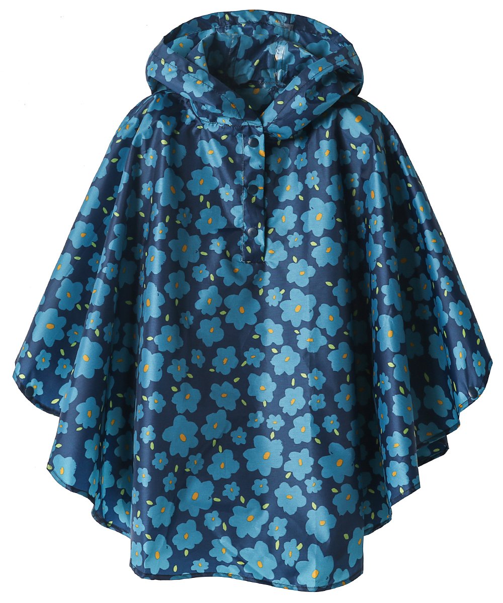 polka dot rain poncho