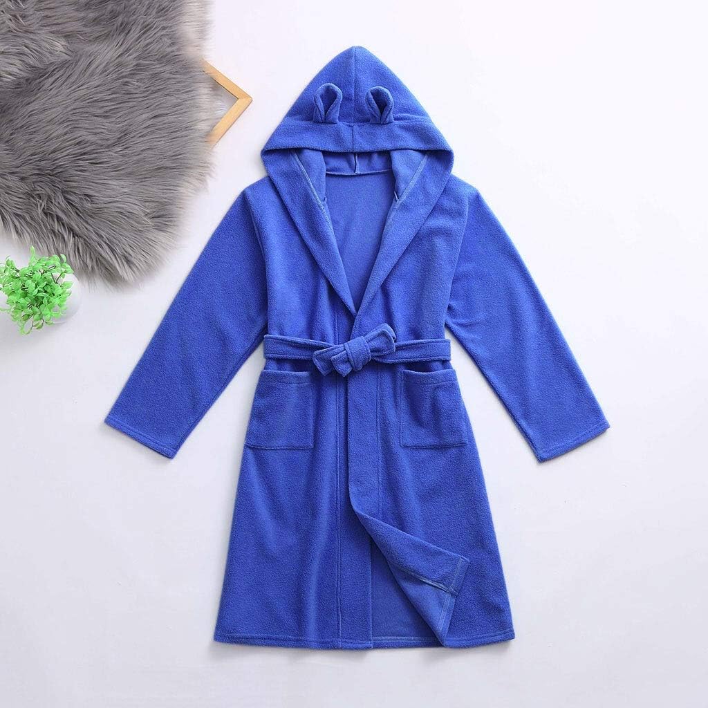 HUANGRONG Albornoz de Invierno Bebé Infantil Franela Cálido Invierno