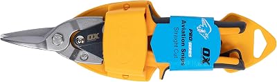 OX Pro Aviation Snips Straight Cut with Holster OX Tools