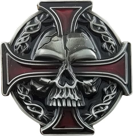 skull belt buckle amazon