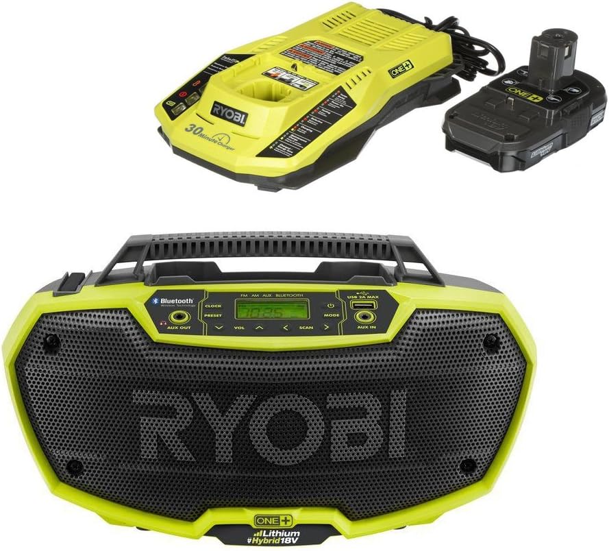 hybrid battery powered speaker