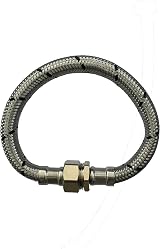 WRAS 15mm Flexible Hose Pack 2 x 15mm x 1/2in Flexible Tap Connector 300mm view 9