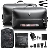 LINBLIF Travel Vacuum Bags with USB-C Pump, Compression Storage Bags for Clothing, Space Saving Packing Cubes Alternative for Carry-On Suitcase, Backpack &amp; Luggage, Waterproof Reusable Travel Bags