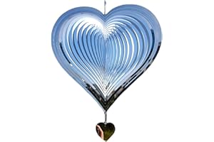 tisueteyi Reflective Wind Spinners Outdoor Shine Bright in Yard Stainless Steel Wind Spinners Outdoor Clearance Garden Decora