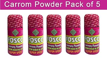 GLANEMARK (FoscoQuality ) 5 Pc Carrom Powder (20Gr)