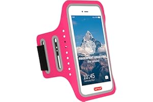 MOVOYEE Phone Holder for Running Women Kids,Armband Cell Phone Holder iPhone 11 12 13 14 15 16e 16 Pro Max Xs Xr X 10 Plus SE Mini Samsung Galaxy,Run Exercise Sports Gym Workout Arm Bands Wrist Pouch