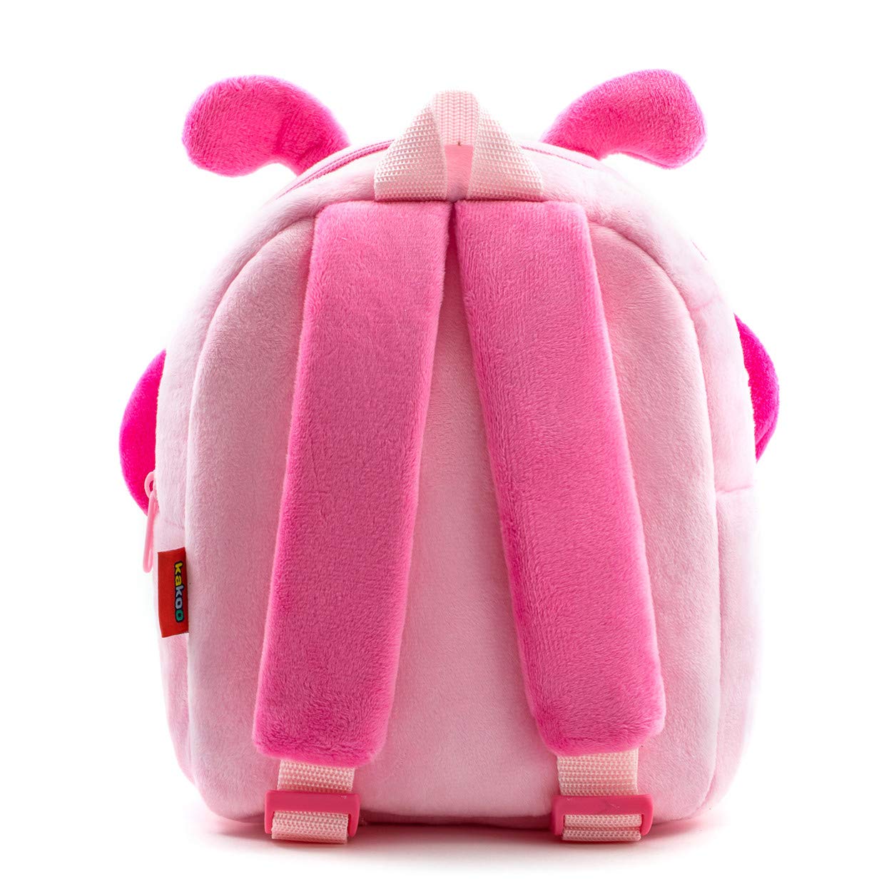 NICE CHOICE Cute Toddler Backpack Toddler Bag Plush Animal Cartoon Mini Travel Bag for Baby Girl Boy 2-6 Years(Pink Butterfly)