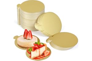 hanmir Cake Base, Circle Cardboard, Round Cake Boards Perfect for Cake Decorating