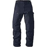 Soojun Men's 13.5 oz Heavyweight Work Pants, Loose Fit Double Knee Carpenter Pants with Flex Waist