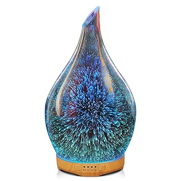 280ml Essential Oil Diffuser 3d Glass Aromatherapy, aromatherapy oil diffuser