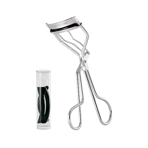 Tweezerman Classic Lash Curler, Wimpernzange inklusive 3 Ersatzpads