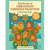 The Beauty of Ukrainian Christmas Traditions – Coloring Page