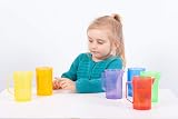 tickit 6-Piece Translucent Colour Jug Set Sensory Toy Ages 18+ Months view 8