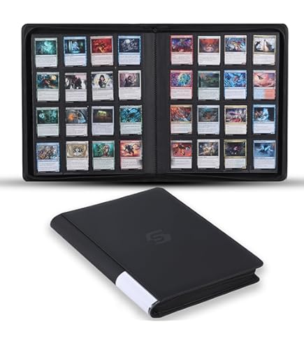 Amazon.com: 1000+ Pockets Card Binder,16 Pockets Trading Card Binder  Ringless Side Loading Trading Card Album Folder for YuGiOh,MTG,TCG,Game  Cards,Sports Cards,Business Cards (Dark Blue) : Toys & Games