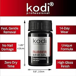 Professional Rubber Top & Base Gel Set By Kodi