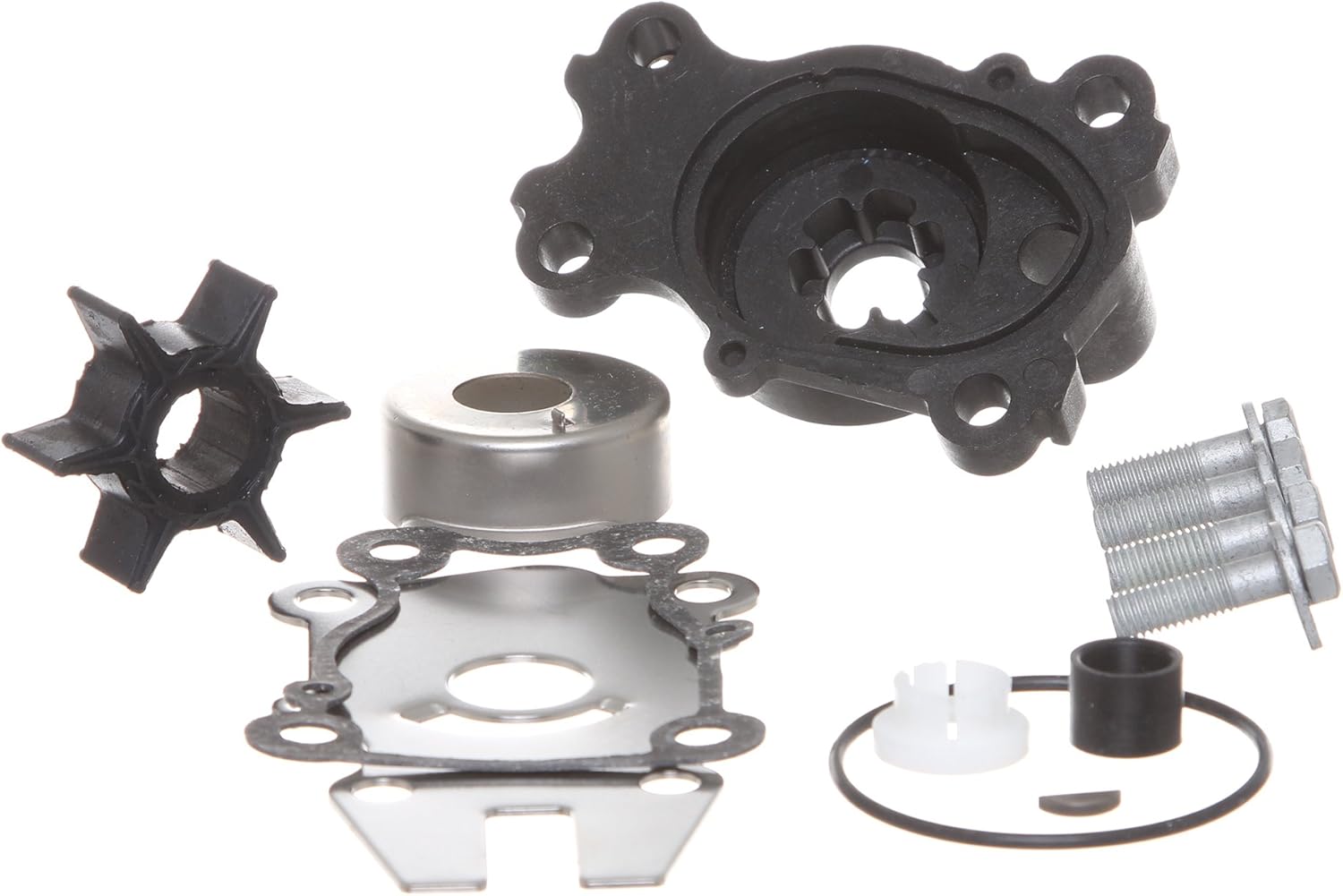 REPLACEMENTKITS.COM - Brand Fits Yamaha Outboard Water Pump Repair Kit 63D-W0078-01 & Sierra 18-3415 -
