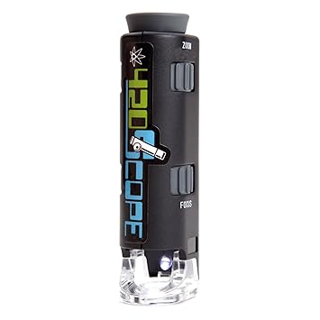 Amazon.com : 9 Scope 9-9x LED Handheld Microscope ... Amazon.com : 9 Scope 9-9x LED Handheld Microscope ...