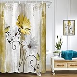 VeiVian Rustic Farmhouse Shower Curtain, Farm