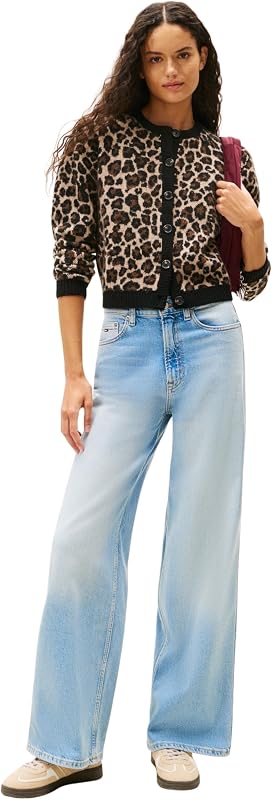 Damen Jeans Hose Claire High Rise, Blau (Denim Light), 32W/34L