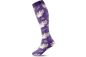 CybGene Kids Soccer Socks, Football Socks for Youth Boys Girls - For Age 4-12 Children