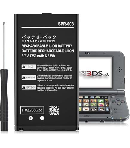 その他 Nintendo 3DSLL SPR-003 ニンテンドー3DS 【互換品】 使用時間14%UP LL対応 SPR-003対応