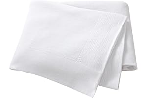 Hadetoto Baby Blanket Newborn Girl Boy Cotton Knit Blankets Soft Cozy Receiving Swaddle Blankets Infant Toddler Travel Blankets (White)