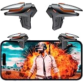 Mobile Gaming Triggers for PUBG, Upgraded Phone Trigger for PUBG/COD Mobile | Portable Gameplay for Call of Duty Mobile/PUBG Mobile, Sensitive Shoot-and-aim Buttons Game Triggers Compatible with iPhone