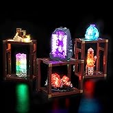 BrickBling LED Lights Compatible with Lego Mineral Collection | Creative Light Kit Compatible with Lego 21362 (Lights Only, Not Come with Model)